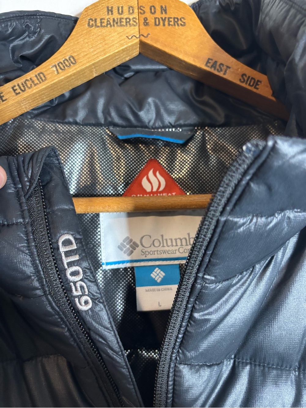 Columbia OmniHeat 650TD TurboDown Puffer Vest Size Large - Picture 2 of 4